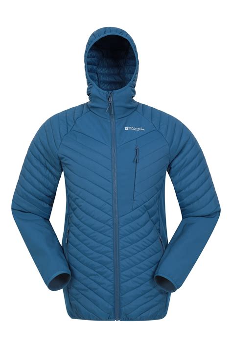 Quantum Mens Padded Softshell Jacket Mountain Warehouse GB