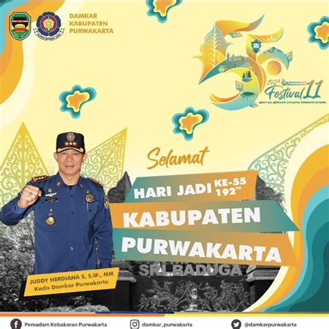 Selamat Hari Jadi Kabupaten Purwakarta Yang Ke Dan Purwakarta Yang