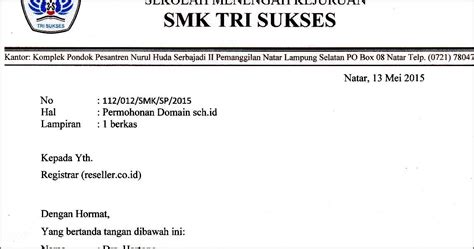 Contoh Surat Permohonan Pemutusan Jaringan Internet Indihome Surat