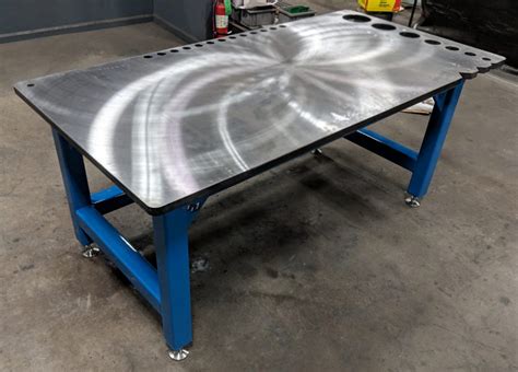 Custom Built Tig Welding Table - 425 Fab Division