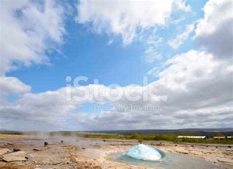 Geysir Eruption Iceland Stock Photo | Royalty-Free | FreeImages