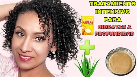 HIDRATA A PROFUNDIDAD TU CABELLO CON SABILA Y MAIZENA Cabelloseco