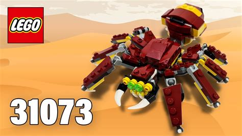 Giant Spider From Mythical Creatures 31073 Lego® Creator Building