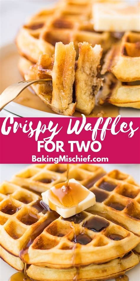 Waffles For Two Recipe Artofit