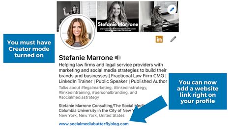 Adding Your Website Link To Your Linkedin Profile