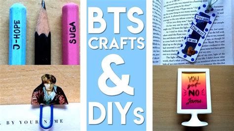 4 Very Easy Bts Inspired Diys And Crafts To Make When Youre Bored