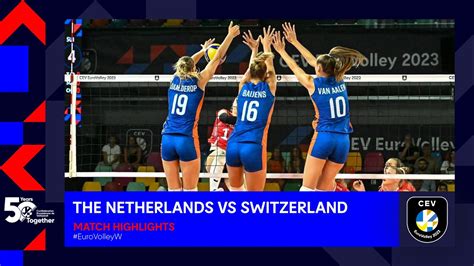 The Netherlands Vs Switzerland I Match Highlights Finals I Cev