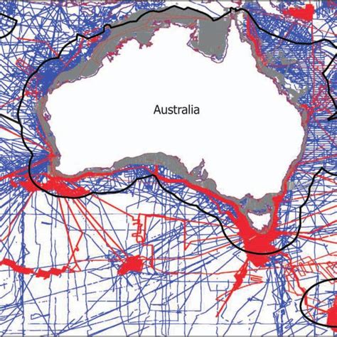 Bathymetric Contour Maps Of Select Areas Of The Australian Margin And Download Scientific