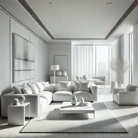 White Living Room Ideas - HomeDesignsAI