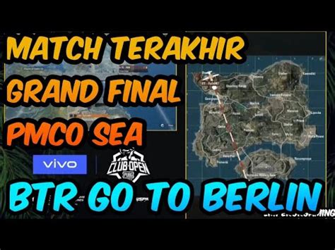 Match Terakhir Grand Final Pmco Sea Youtube