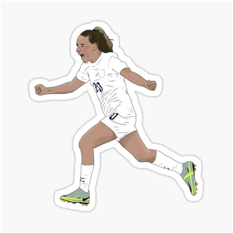 "Ella Toone England Euros Goal Celebration" Sticker for Sale by Hevding | Redbubble