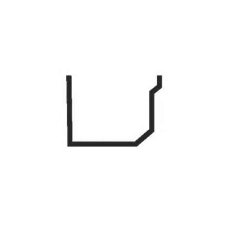 Rainguard Grp Shaped Gutter Running Outlet