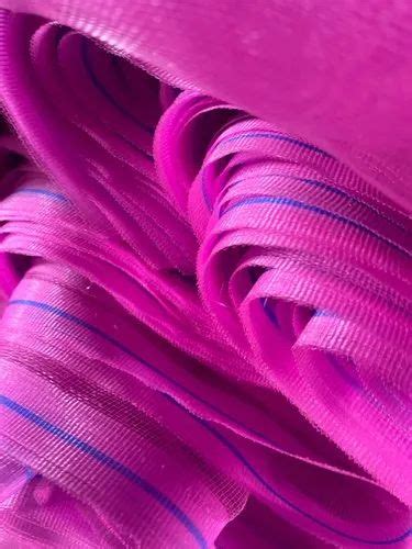 Pink Hdpe Monofilament Net Fabric Pattern Plain At Rs Meter In