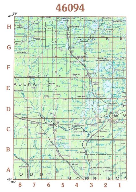 Themapstore Usgs Minnesota Topographic Maps