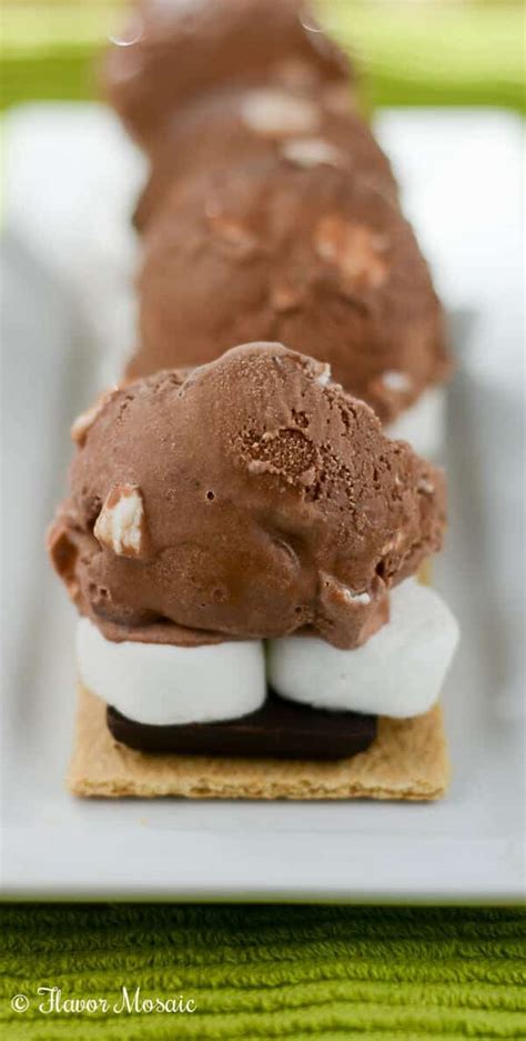 S Mores Ice Cream Sandwiches Flavor Mosaic