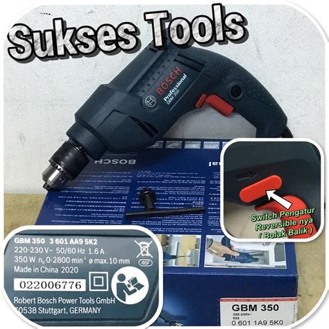 Jual Bosch Gbm Gbm Mesin Bor Bosch Mm Reversible Di Lapak