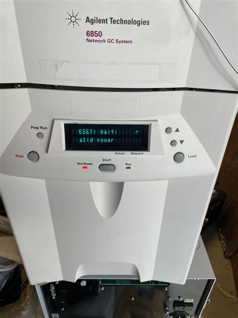 Agilent Series Network Gc System A Gas Chromatograph Ebay