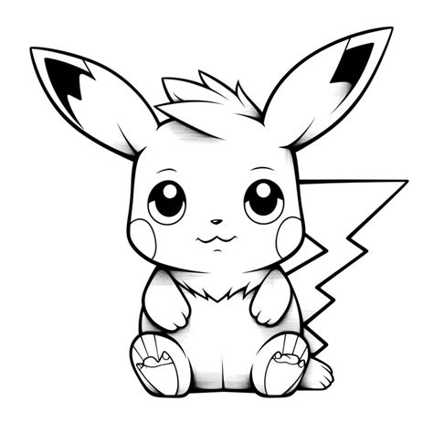 Darmowa Kolorowanka Pikachu Do Wydrukowania Kolorowanki Do Druku