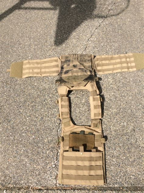 Sold Tan Plate Carrier Hopup Airsoft