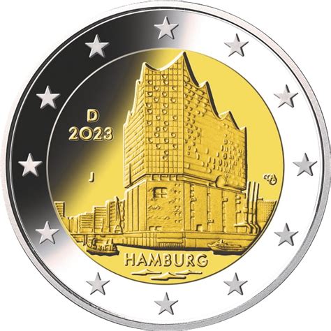 Zwei Euro Hamburg