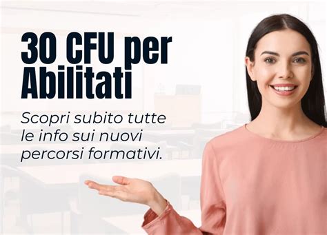 Percorsi Abilitanti 30 e 60 CFU Pagine Università Scuola Moscati