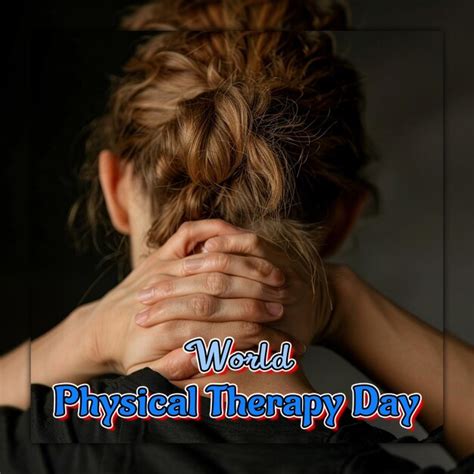 Premium Psd World Physical Therapy Day Physiotherapist World Spine