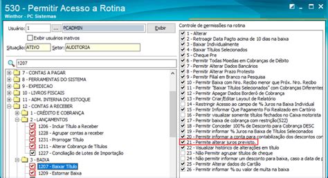 WINT Como editar os Juros Devido de prorrogação ou lançados nas