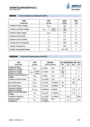 2SD667 Datasheet and Replacement, Transistor Equivalent Finder, Cross ...