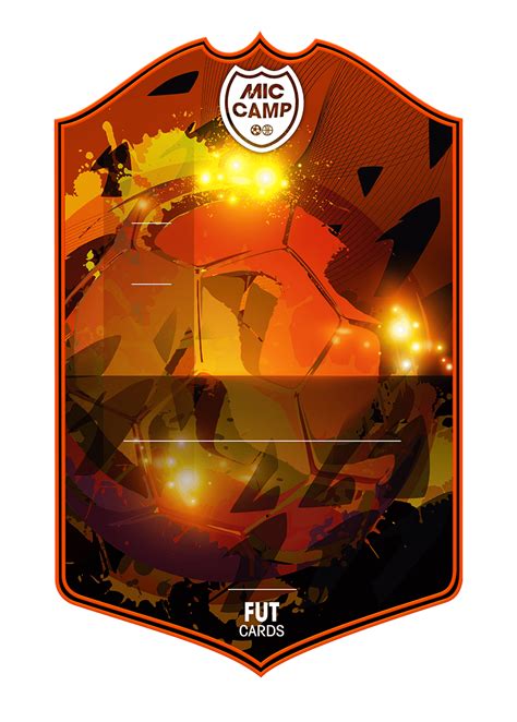 Carta Mic Camp F Tbol Fifa Personalizada Futcards