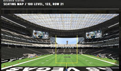 Raiders Stadium Seating Capacity Las Vegas | Elcho Table