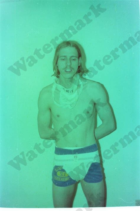Handsome Male Model Beefcake Man Gay Interest Vintage Mm Film Negative Z C