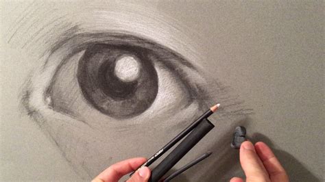 White Charcoal Pencil Techniques