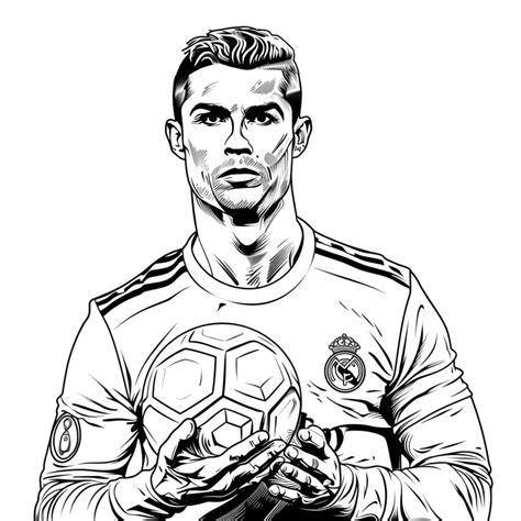 Desenhos Do Cristiano Ronaldo - 5