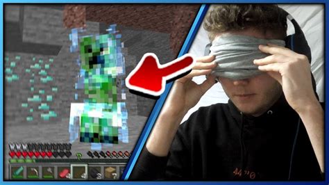 Minecraft Durchspielen Aber Blind Youtube