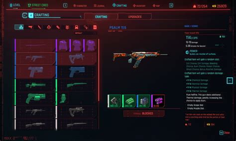 How To Upgrade Weapons And Gear In Cyberpunk Pro Game Guides