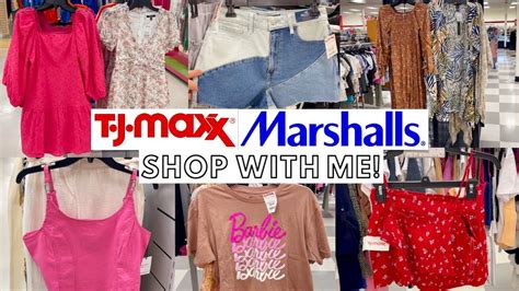 Tj Maxx Marshalls Shop With Me Trendy Clothes Shopping