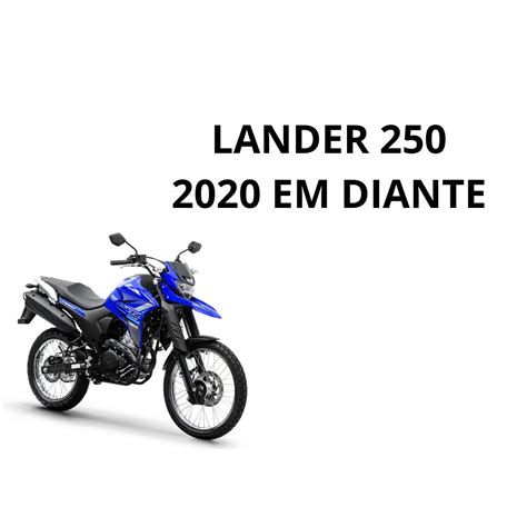 Protetor De Motor De Carenagem Chapam Pedaleira Lander 250 2020 Em