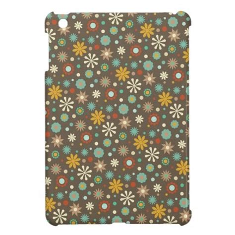 Fun Fall Floral Pattern Ipad Mini Covers