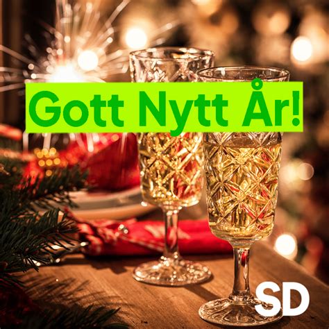 Sverigedemokraterna Sk Ne Nskar Gott Nytt R Sd Sk Ne