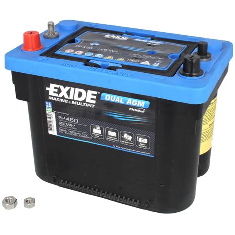 EXIDE EP450 AGM 50Ah Dual MAKS POWER