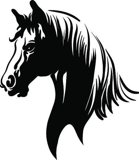 Royalty Free Horse Head Vector Clip Art, Vector Images & Illustrations ...