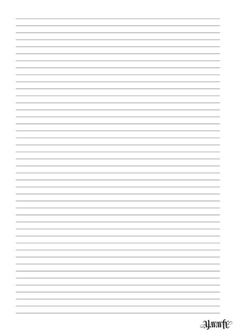 Lined Printable A4 Paper Letter Writing Personal Use Only. - Etsy