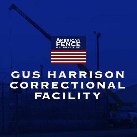 Chain Link Security Fencing And More At Gus Harrison Correctional Facility