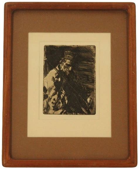 Sold At Auction Anders Zorn Anders Zorn 1860 1920 Sweden Etching