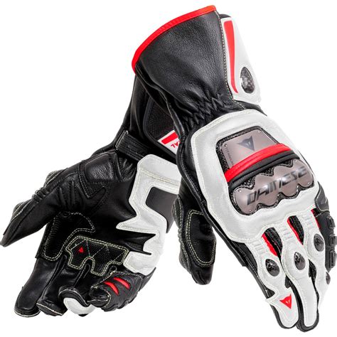 Gants Full Metal Dainese Noir Blanc Rouge Fluo Moto Axxe Fr Gants