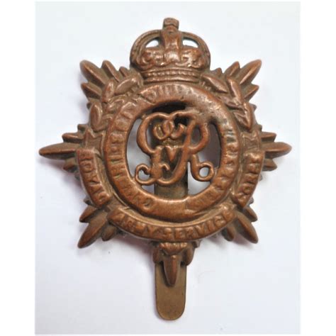 Ww1 Royal Army Service Corps Cap Badge British Army