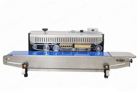 Semi Automatic Stainless Steel Mild Steel Continuous Band Sealer