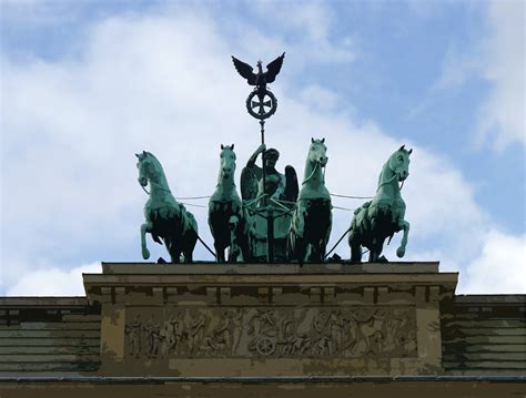 Berlin - Brandenburg Gate Quadriga - Chariot with 4 Horses… | Flickr