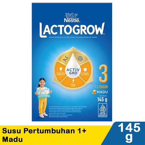 Lactogrow Susu Pertumbuhan Madu Box G Klik Indomaret