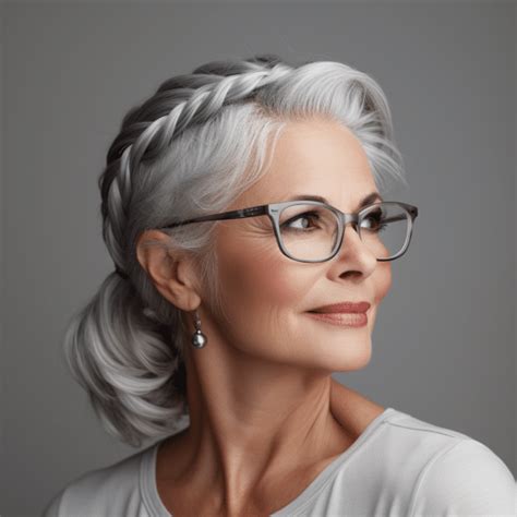 Elegant Hairstyles For Women Over With Glasses Elegant